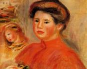 皮埃尔 奥古斯特 雷诺阿 : Gabrielle at Her Window